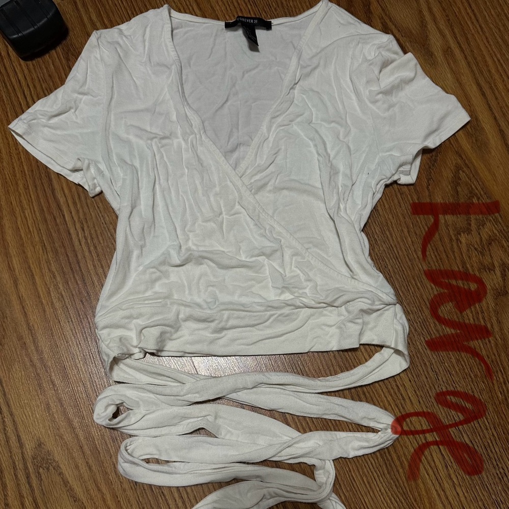 Wrap around shirt